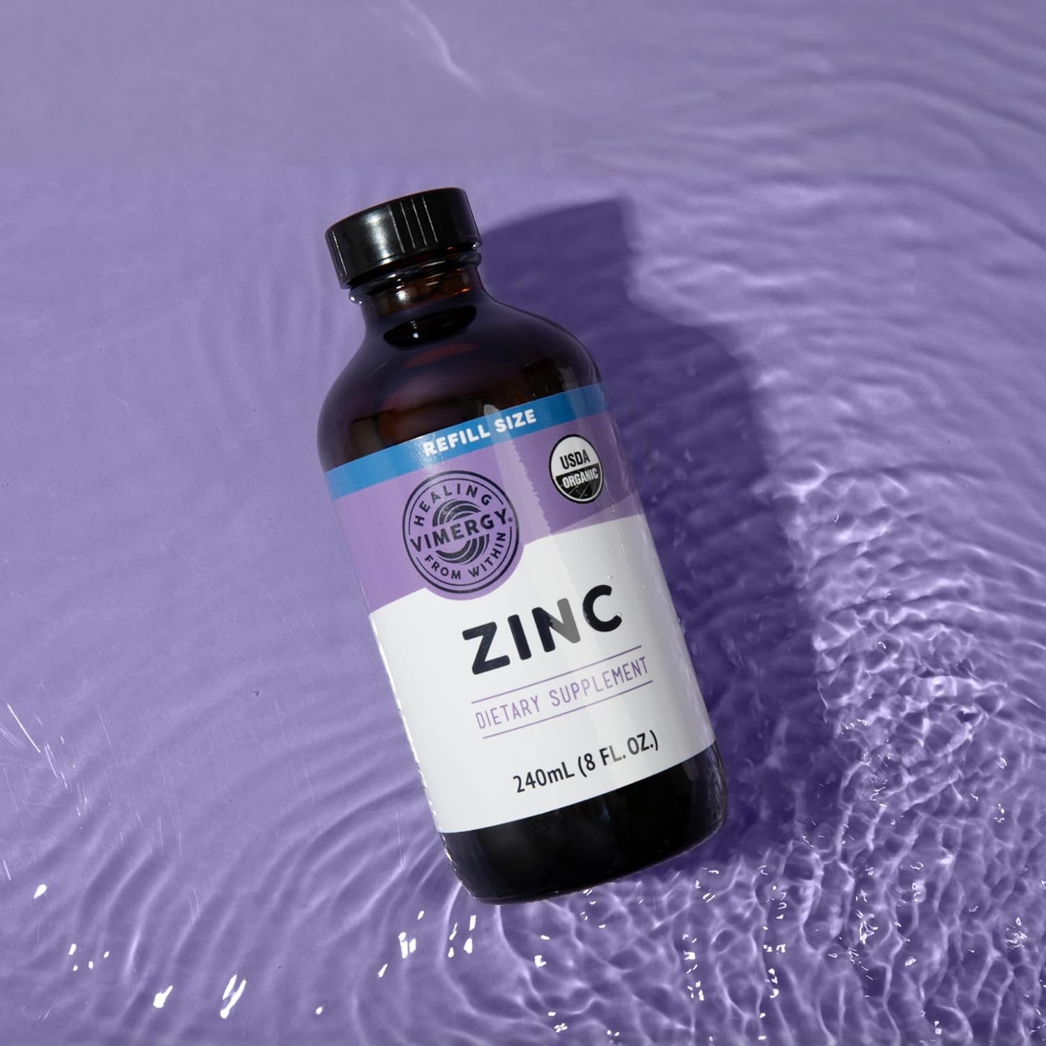 Bundle: Vimergy Zinc 115 mL and 240 mL Refill - Save on Your Zinc Supplements