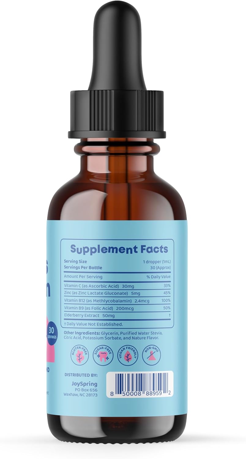 Burdock Root & Elderberry Kids Multivitamin Bundle - Non-GMO Immunity Support Liquid Formula - Vegan & Vegetarian