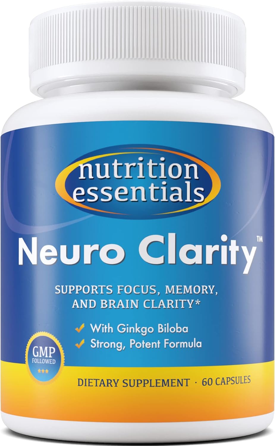 Caffeine-Free Brain Support Supplement with St. John's Wort and Ginkgo Biloba - Nootropic Capsules for Cognitive Health - BoostGo Australia