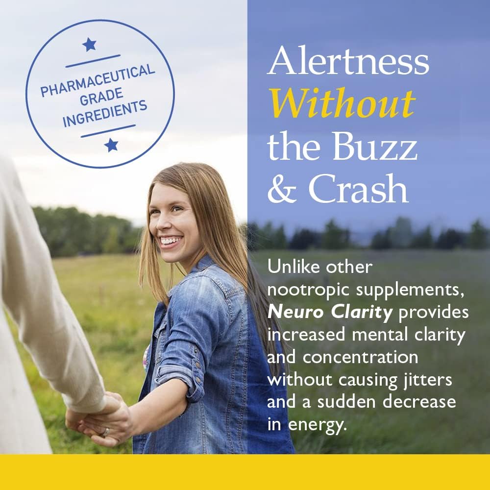 Caffeine-Free Brain Support Supplement with St. John's Wort and Ginkgo Biloba - Nootropic Capsules for Cognitive Health - BoostGo Australia