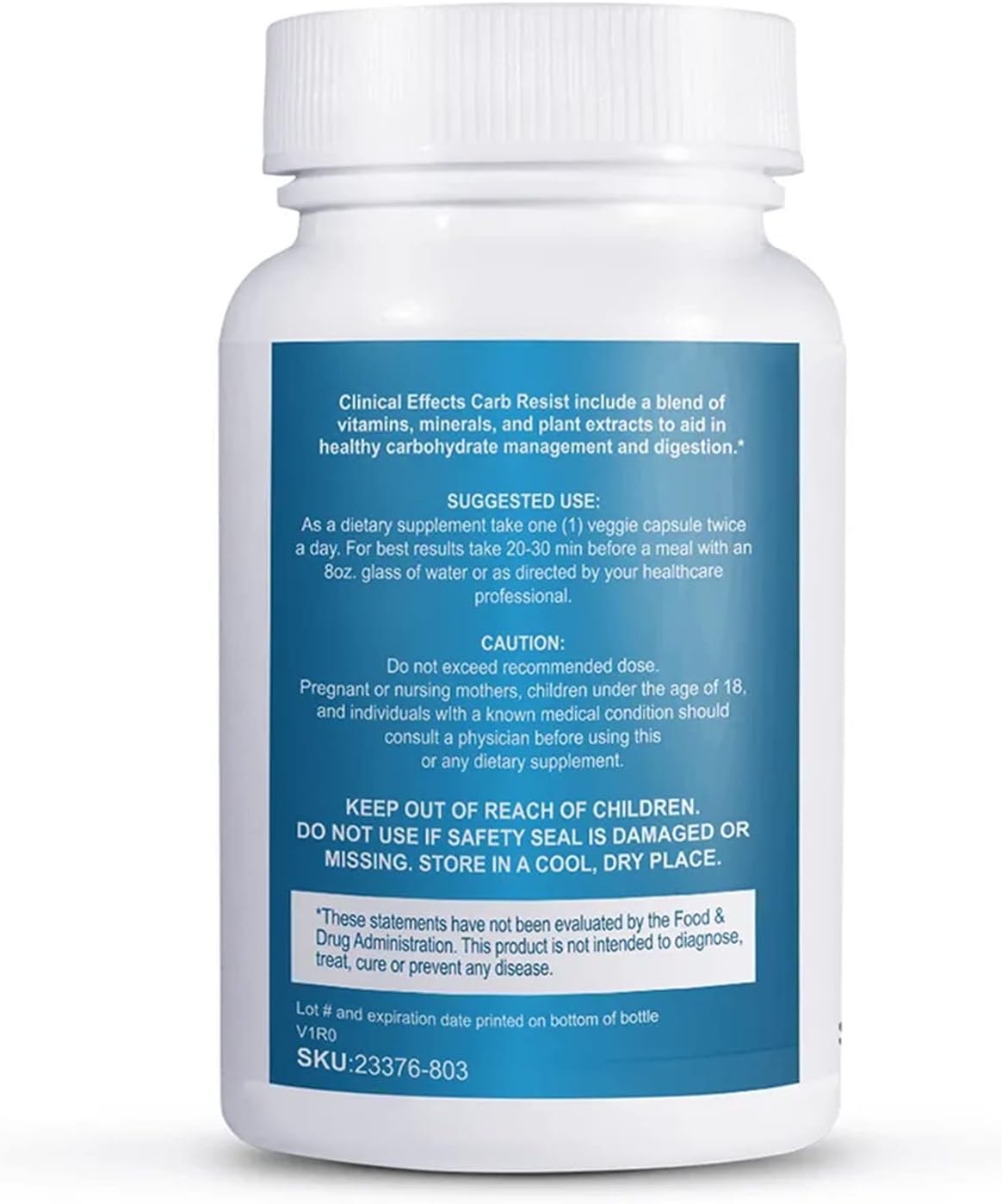 Carb Resist Capsules with Vitamin C - 60 Count - Supports Heart Health & Weight Management - Ideal for Keto or Low Carb - Plant-Based Formula - BoostGo Australia