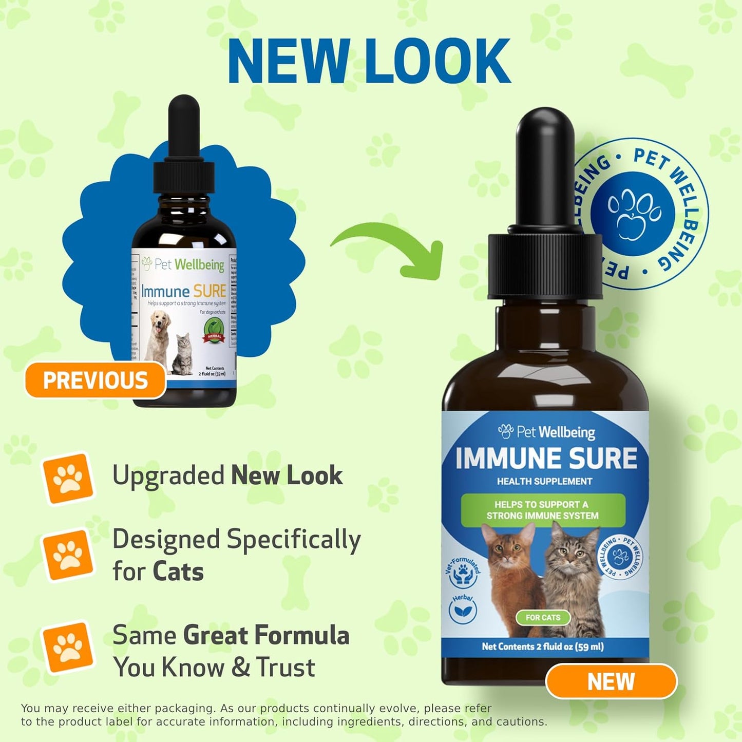 Cat Immune Support Supplement - Veterinarian-Formulated Herbal Blend with Andrographis, Echinacea, Vitamin C, Zinc - Promotes Healthy Immune Defenses and Gut Flora Balance - 2 fl oz