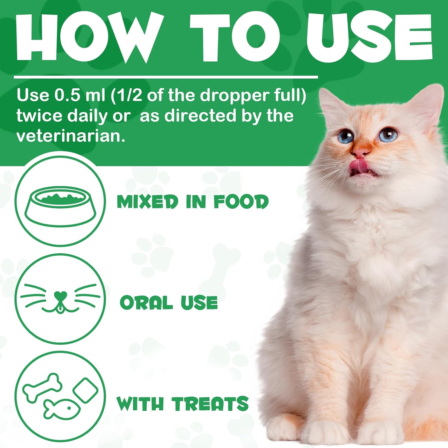 Cat Kidney Support Supplement for Regular Urination & Immunity Boost - Herbal Treatment for Healthy Kidney Function - 60ml