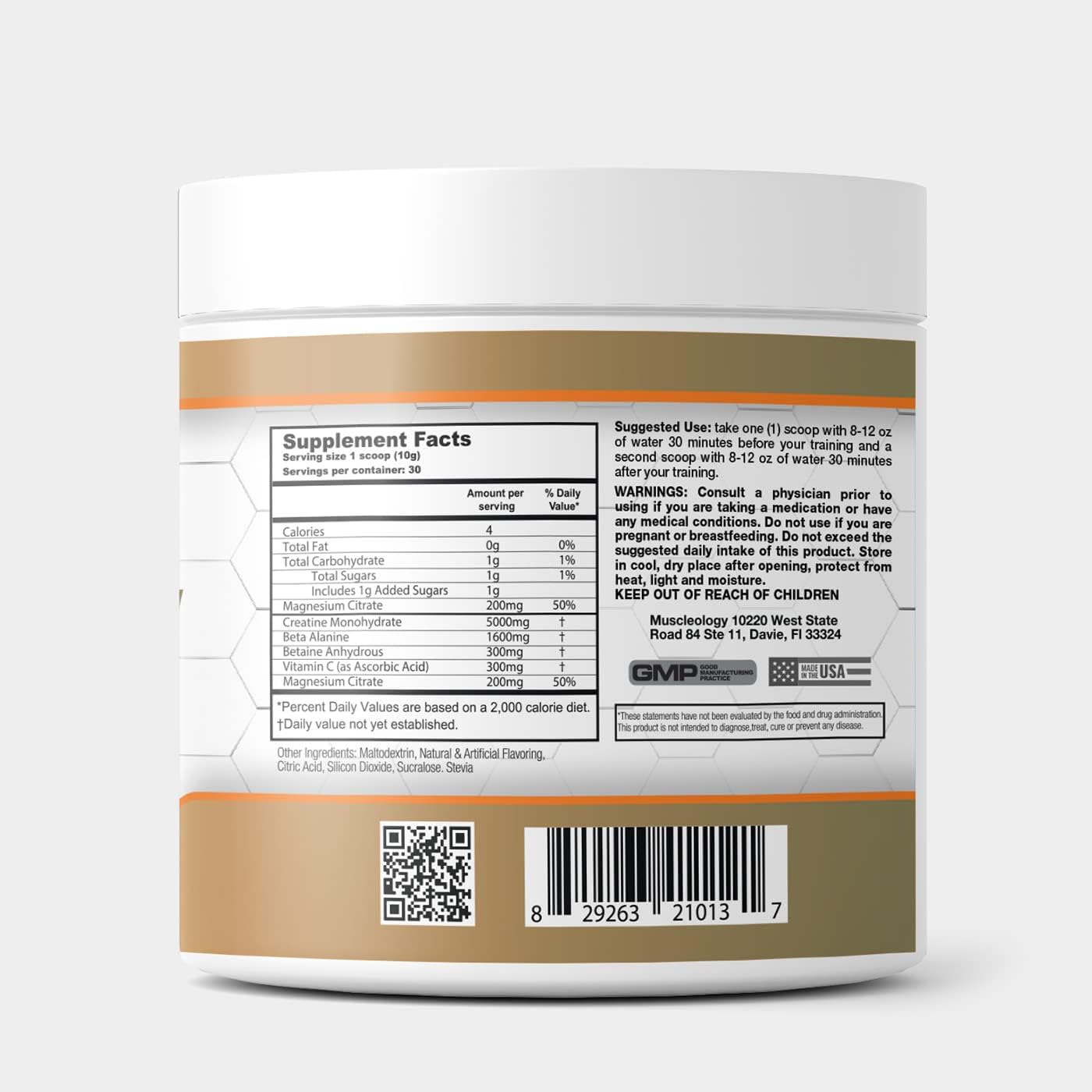 Category 5 Performance Creatine Complex by MUSCLEOLOGY - Advanced Muscle Support Supplement
