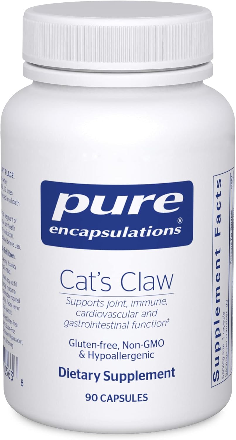 Cat's Claw Supplement for Joint, Immune, Cardiovascular, and Gut Health - 90 Capsules