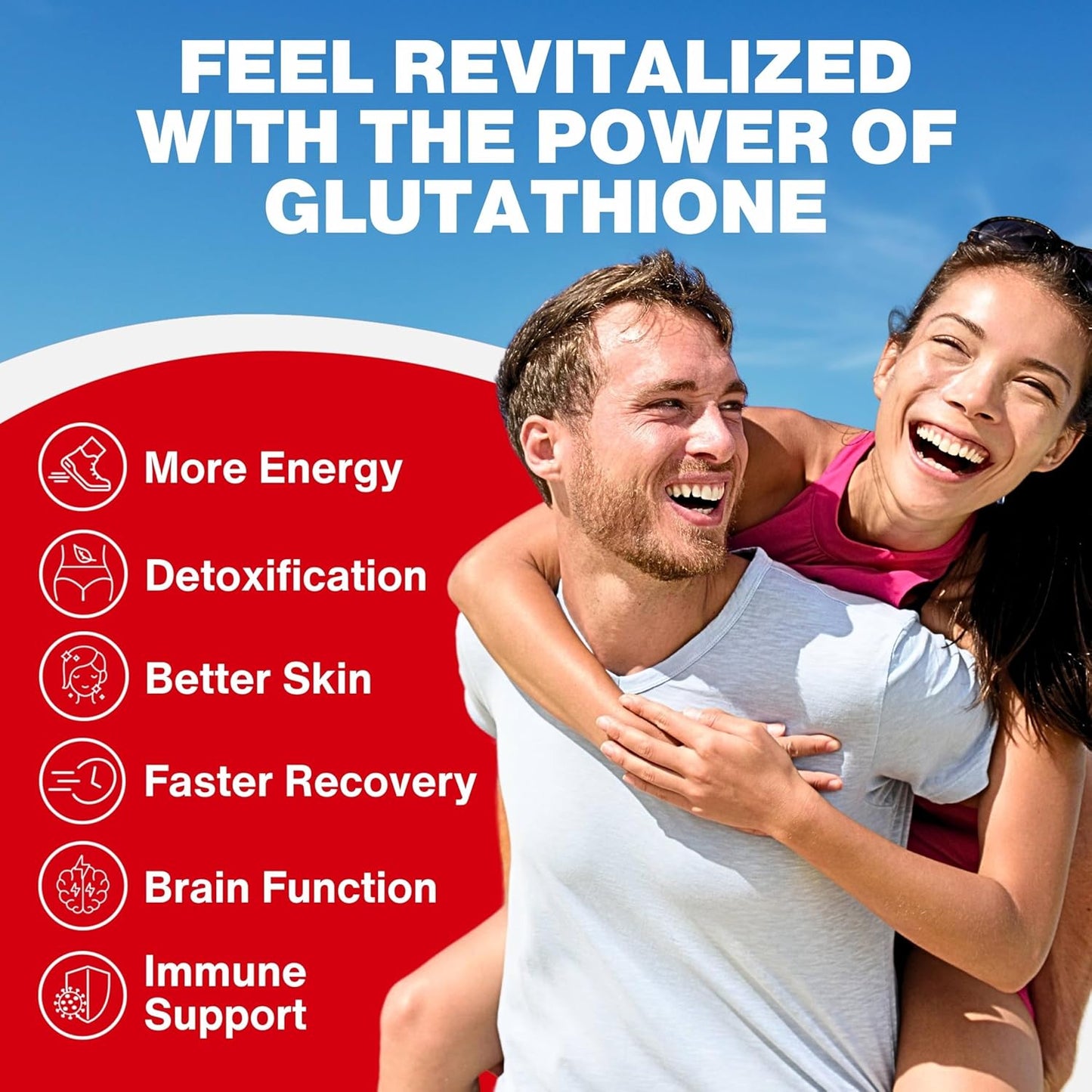 CCL Advanced Glutathione & NAC Liquid Supplement - Immune Support Spray, Fresh Flavor - Non-GMO, Vegan, Gluten-Free (240 Servings)