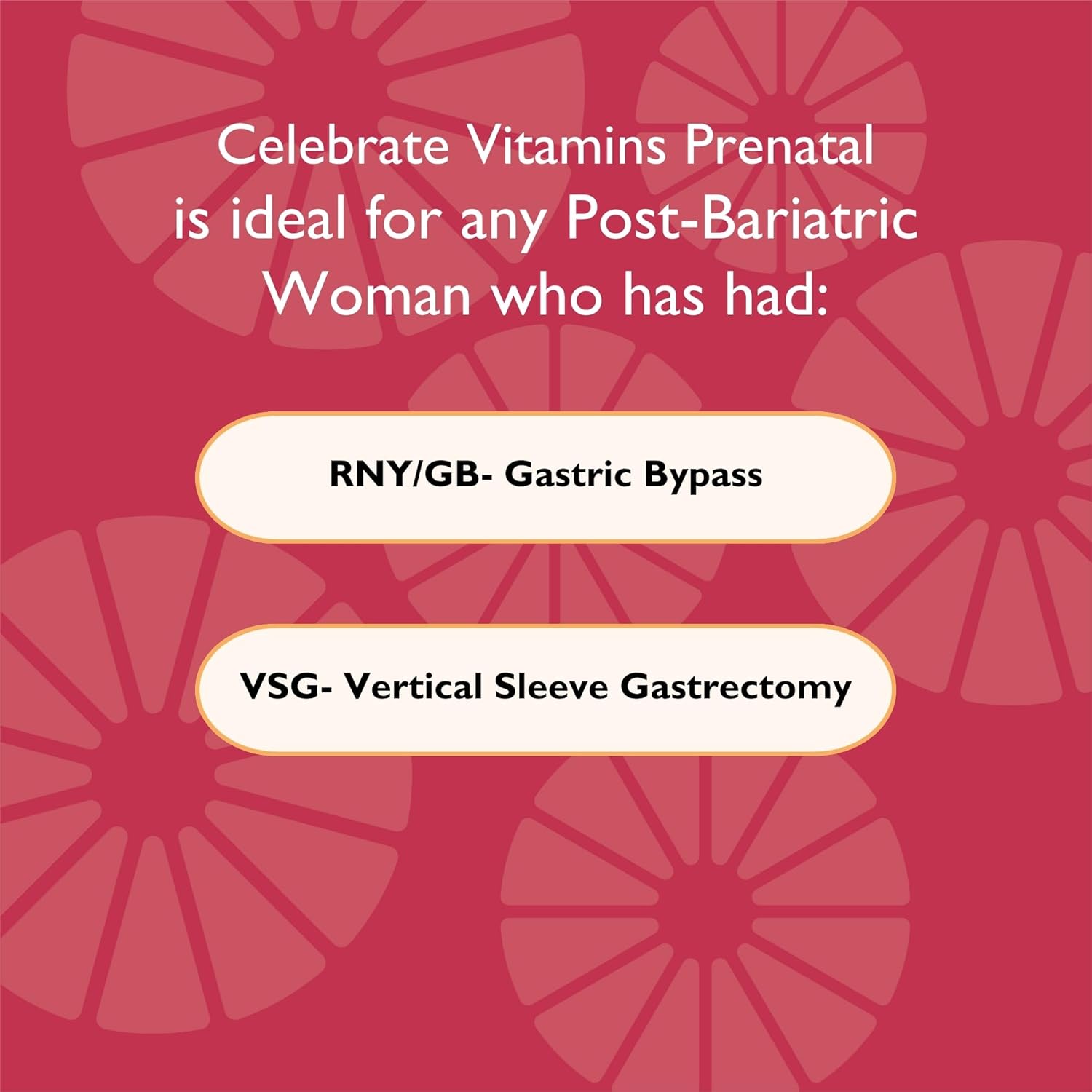 Celebrate Vitamins Bariatric Prenatal Multivitamin Capsules | Folate, Vitamin A, Iron, Iodine, Choline | 60 Count