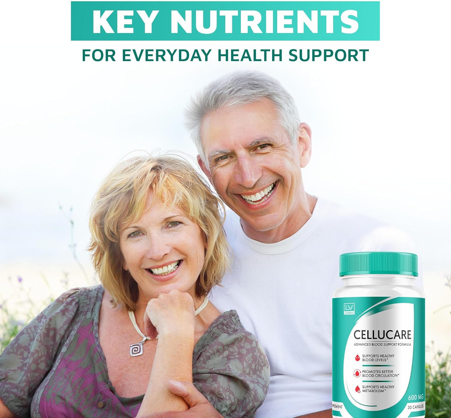 Cellucare Capsules 3 Pack - Advanced Formula for Cellulite Reduction - 90 Capsules for 3 Months Supply