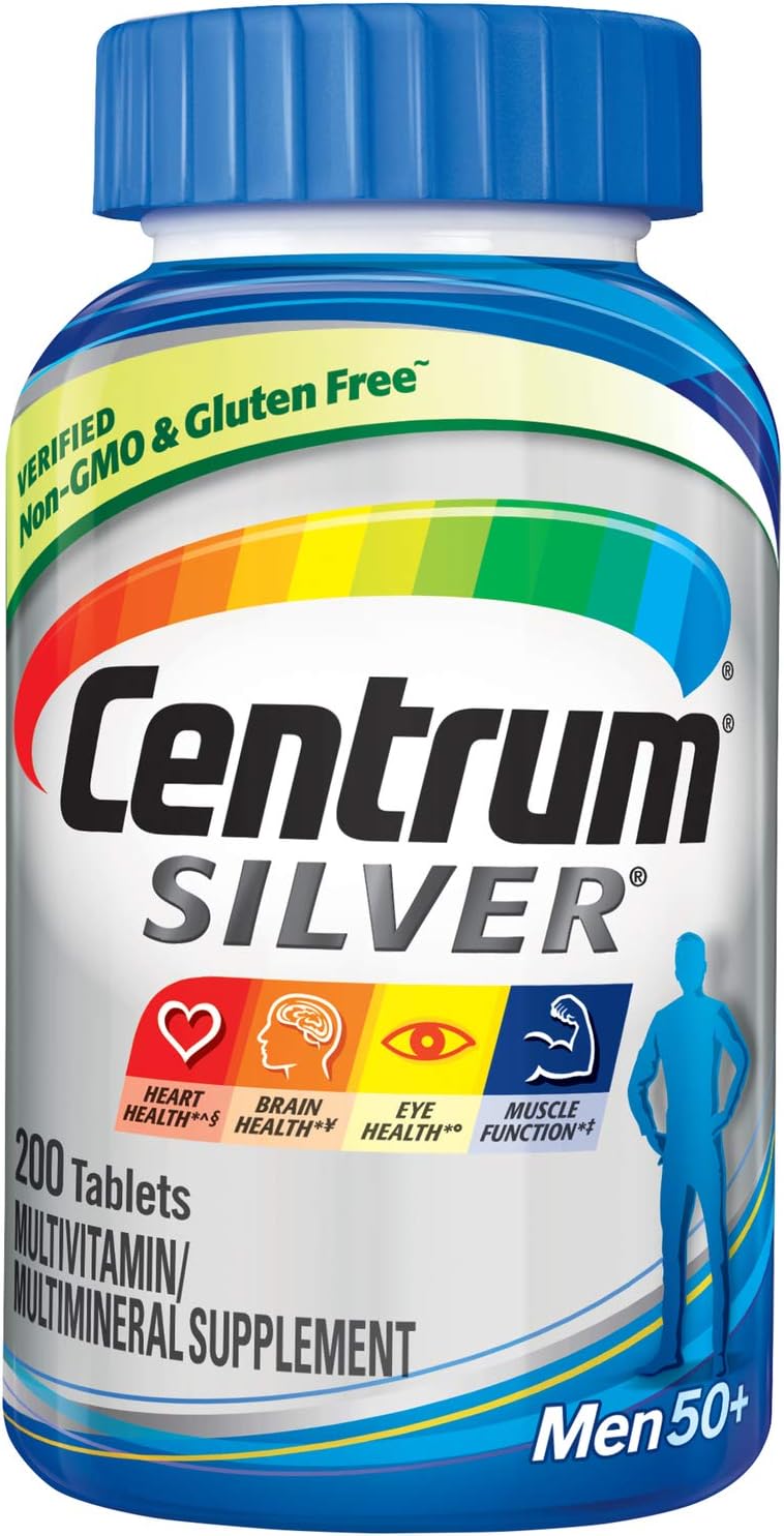 Centrum Men's Ultra Silver Tablets 400 Count - Pack of 2