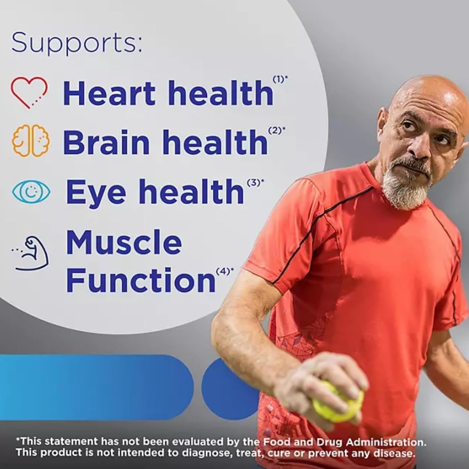 Centrum Silver Men's 50 Plus Multivitamin with Vitamin D3, B Vitamins - 275 Tablets