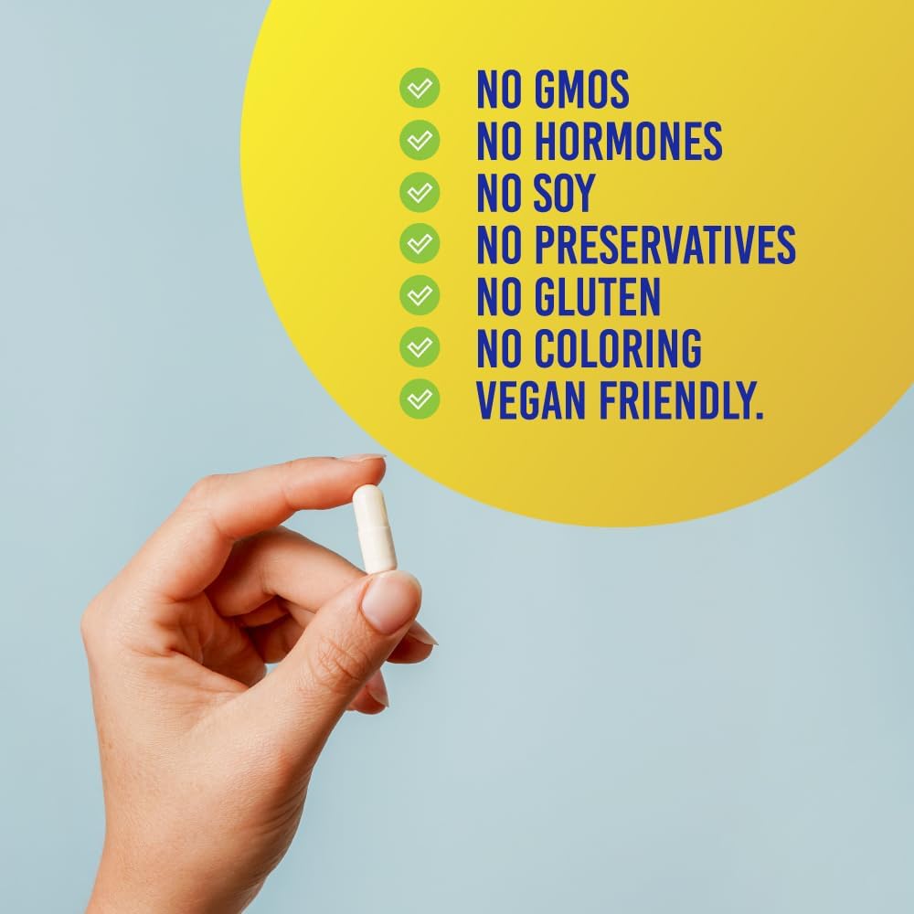 Certified Cognisyl Capsules - Enhance Memory, Energy, Focus - Vitamin B Complex, St. John's Wort, DMAE Bitartrate