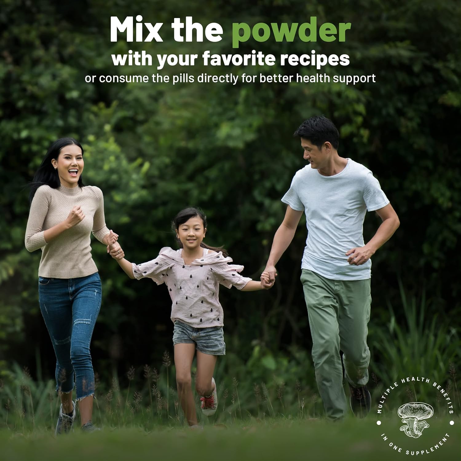 Certified Organic Aloha Medicinals Pure Agaricus Blazei 500 mg Vegetarian Capsules - 90 Count