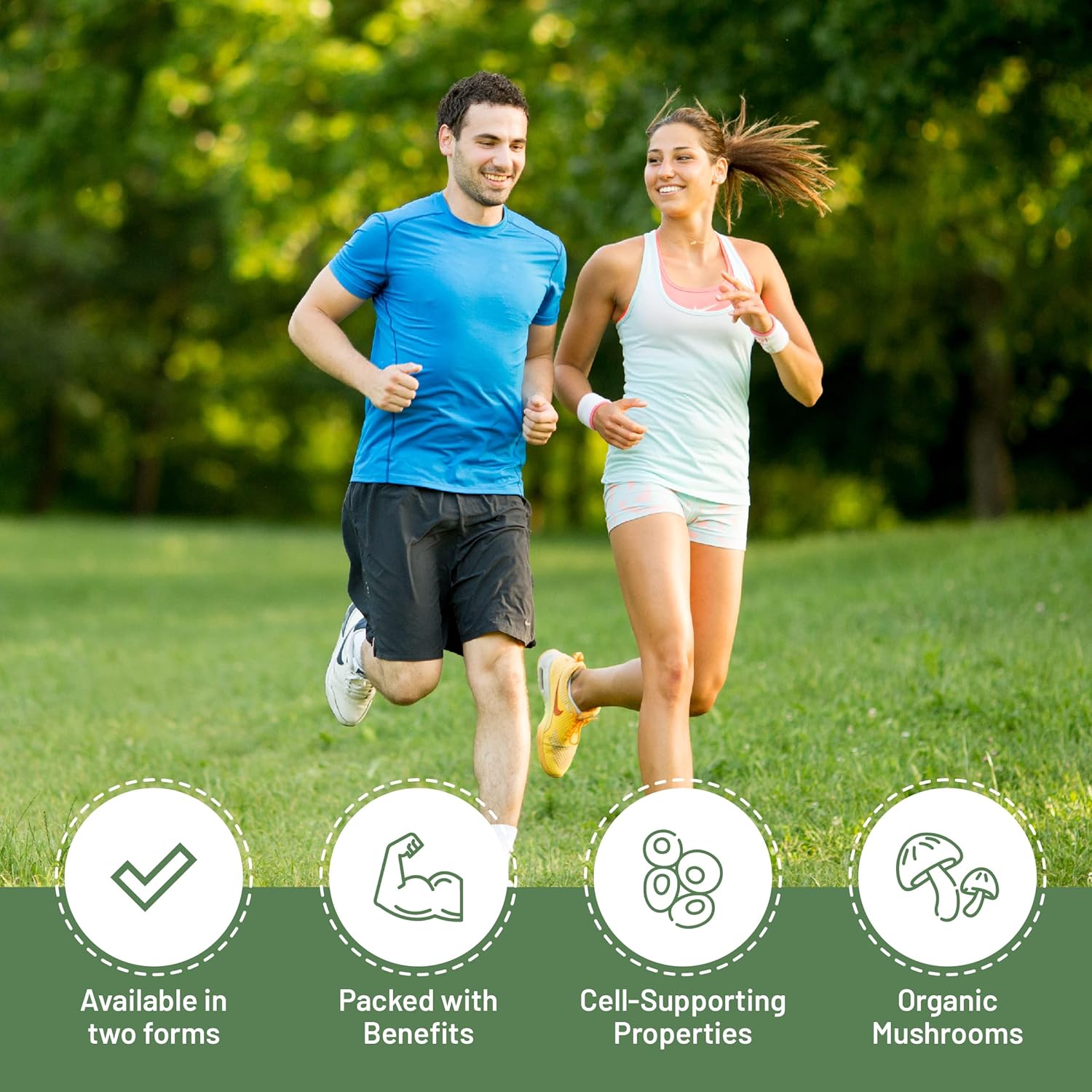 Certified Organic Aloha Medicinals Pure Agaricus Blazei 500 mg Vegetarian Capsules - 90 Count