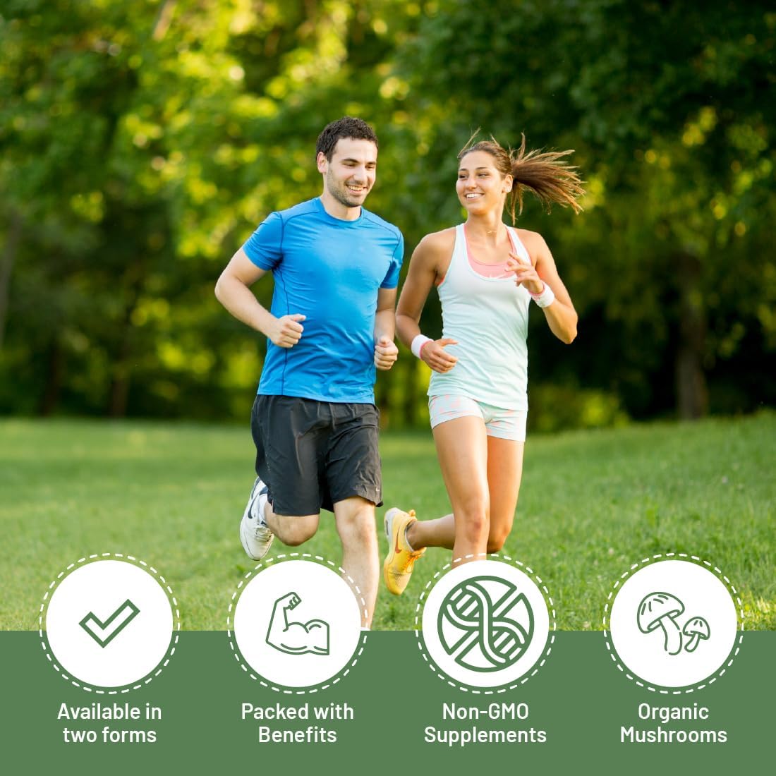 Certified Organic Aloha Medicinals Pure Cordyceps Mushroom Supplement - 90 Capsules, Immunity & Energy Support