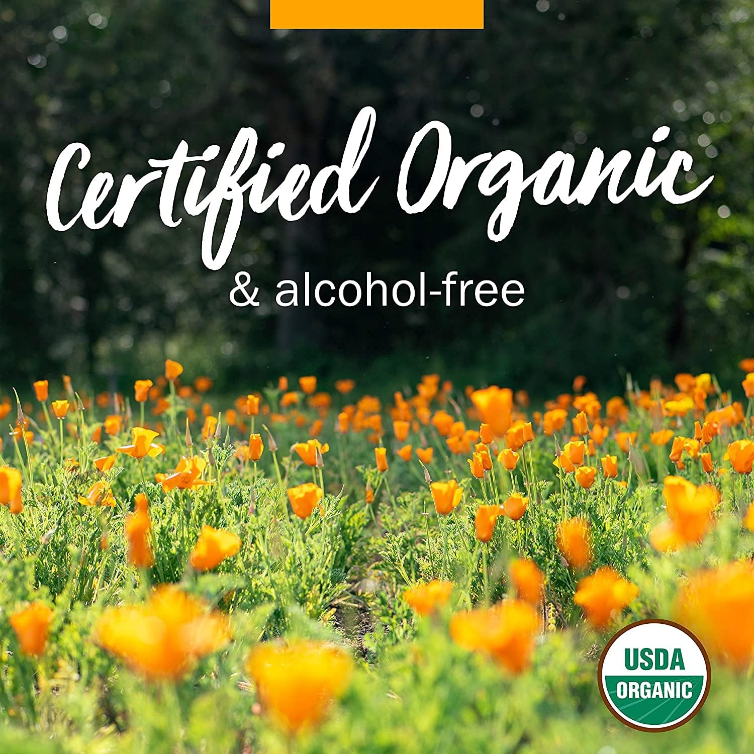 Certified Organic California Poppy Liquid Extract - Calming Support for Nervous System - 2 Pack, 1 Ounce Each