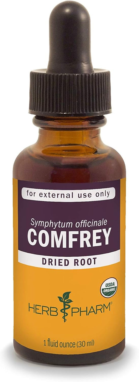 Certified Organic Comfrey Liquid Extract by Herb Pharm - 1 Ounce - DCOMF0