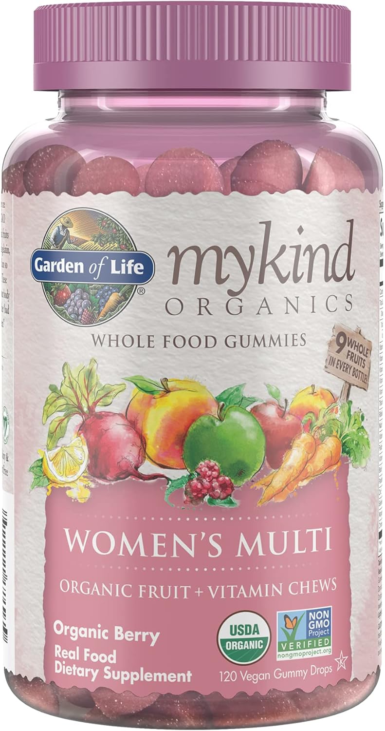 Certified Organic Elderberry Gummies for Adults & Kids - Immune Support Supplement with Women's Gummy Vitamins - Berry Flavor