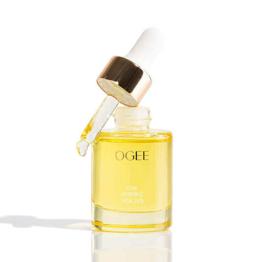 Certified Organic Ogee Vitamin C THDA 20% Elixir - Brightening Face Serum with Natural Vitamin C