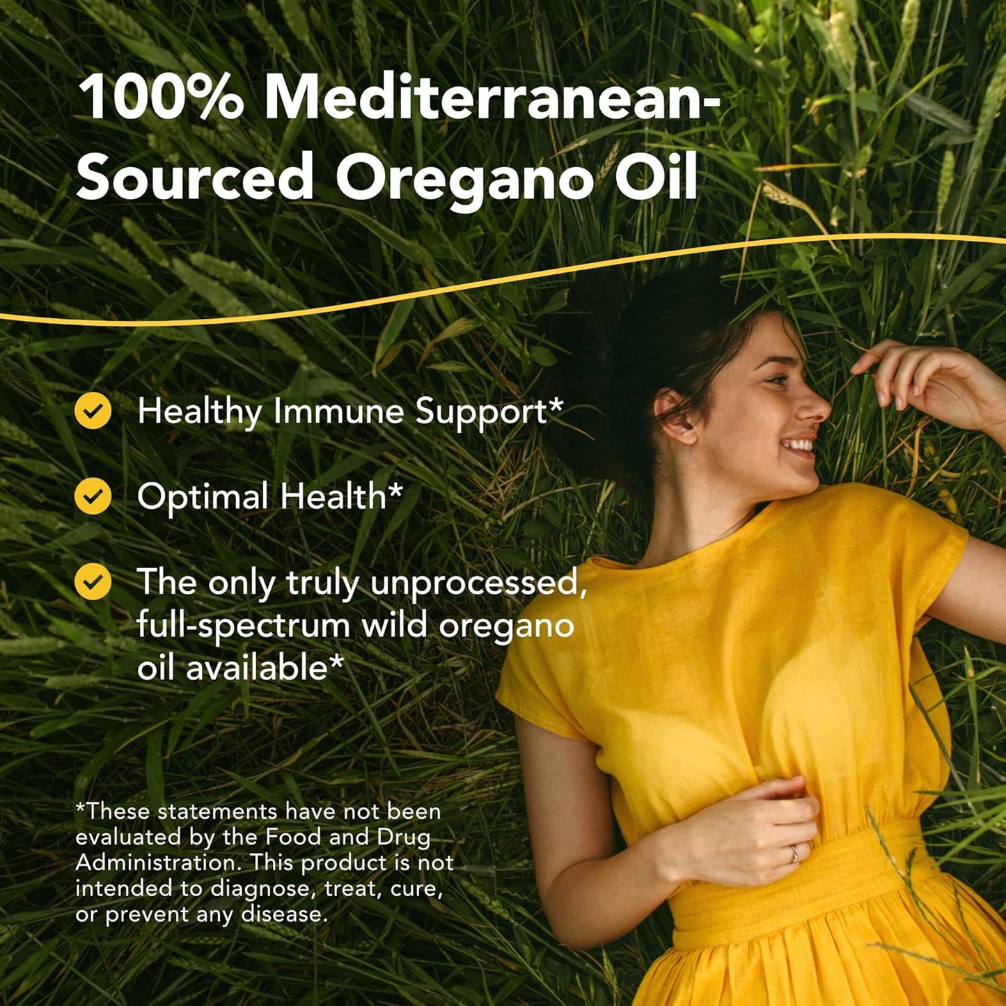 Certified Organic Oregano Oil for Immune Support and Optimal Health - 1 fl. oz. - Non-GMO - Mediterranean Source - 432 Servings
