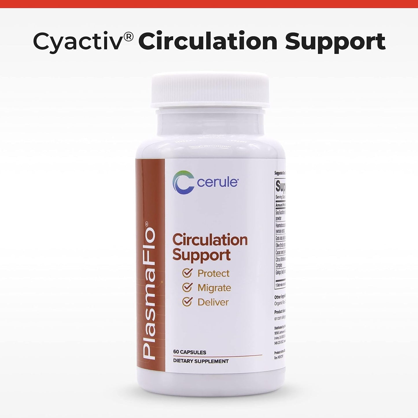 Cerule Stem Cell Support Supplement with Freshwater Microalgae and Marine Macroalgae for Healing & Stem Cell Production