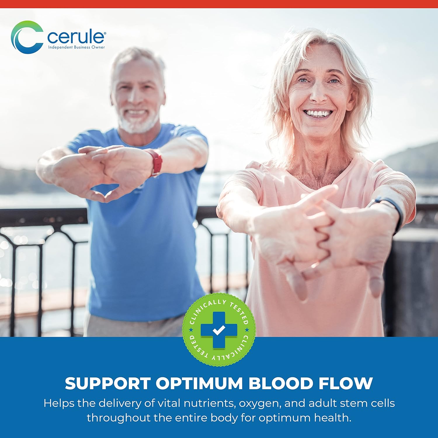 Cerule Stem Cell Support Supplement with Freshwater Microalgae and Marine Macroalgae for Healing & Stem Cell Production