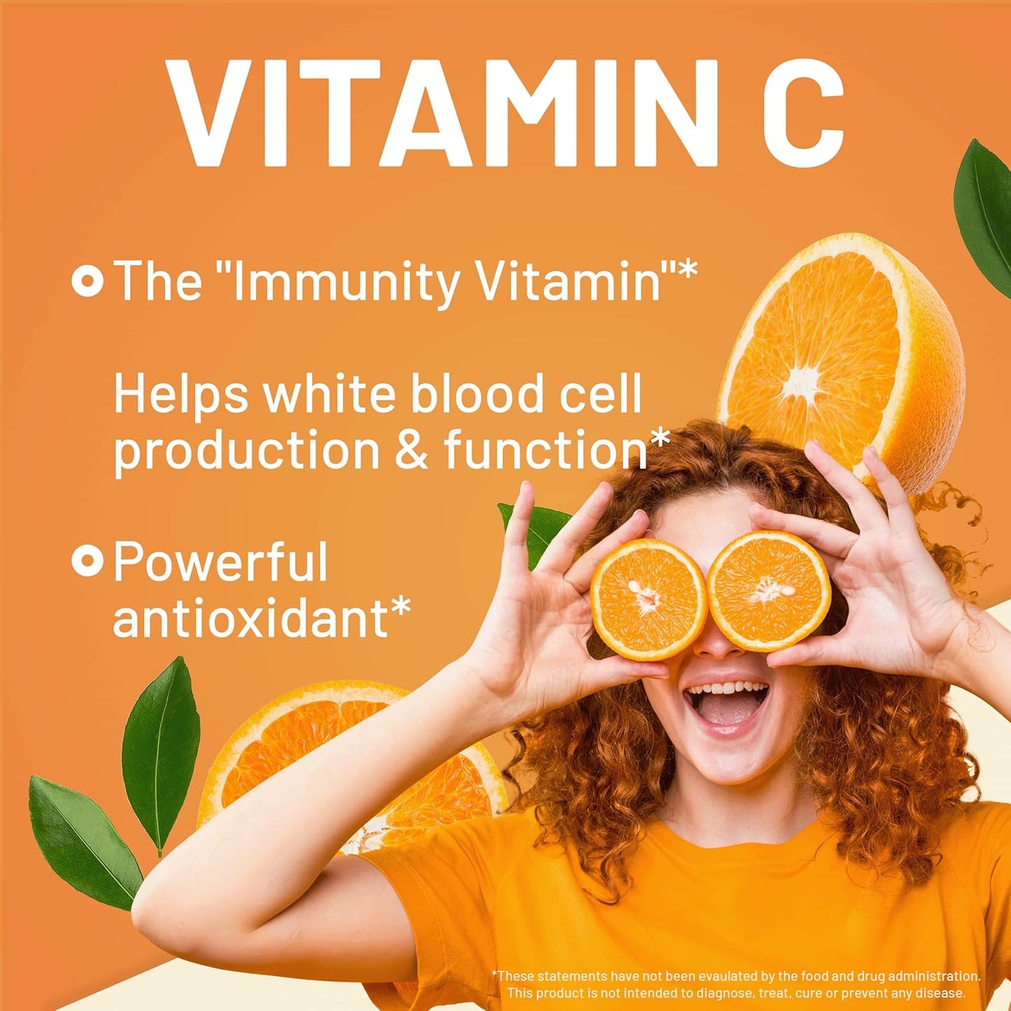 CGMLABS Immune Complex - Vitamin C 900mg, Vitamin D3 2500IU, Zinc 25mg - 180 Capsules, Once Daily