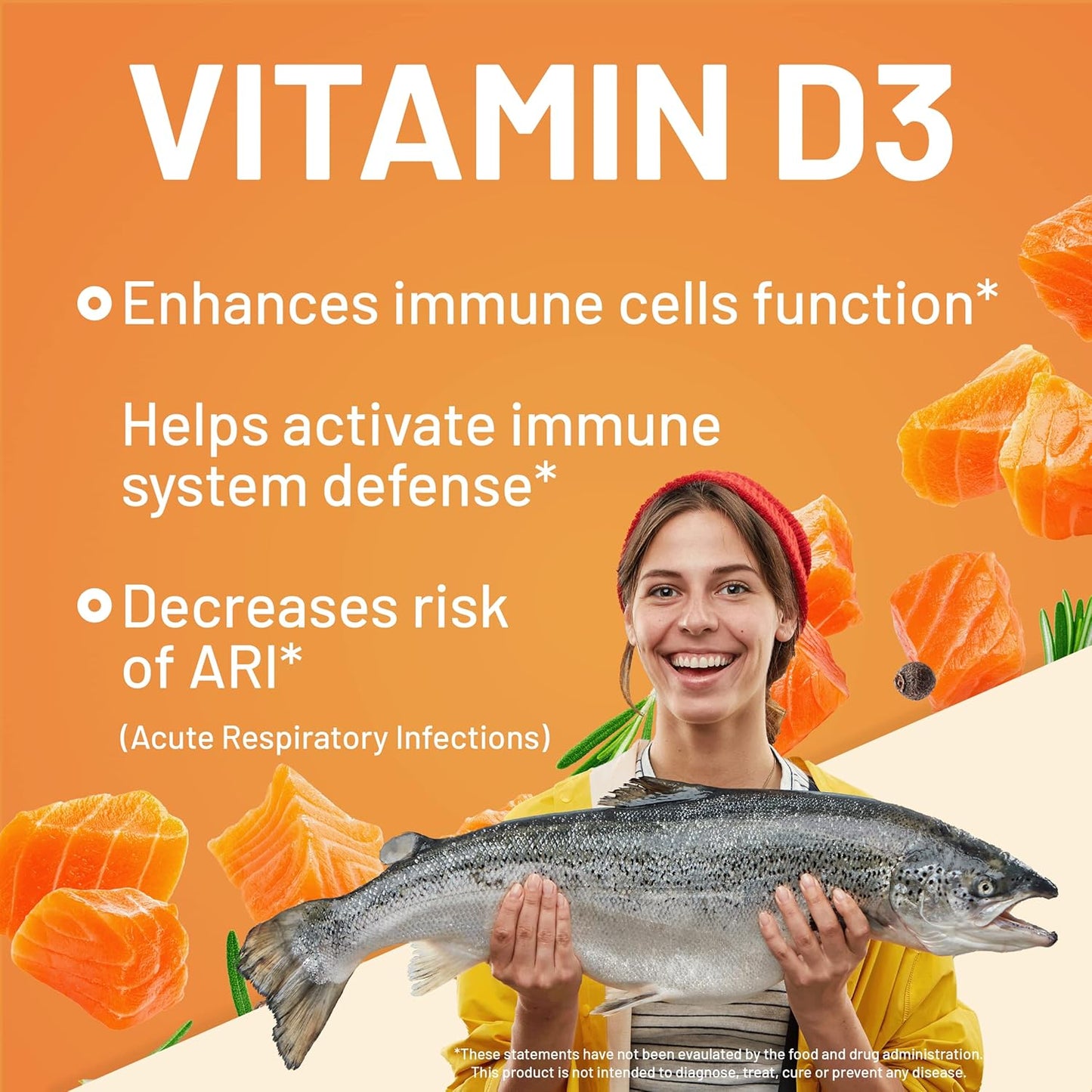 CGMLABS Immune Complex - Vitamin C 900mg, Vitamin D3 2500IU, Zinc 25mg - 180 Capsules, Once Daily