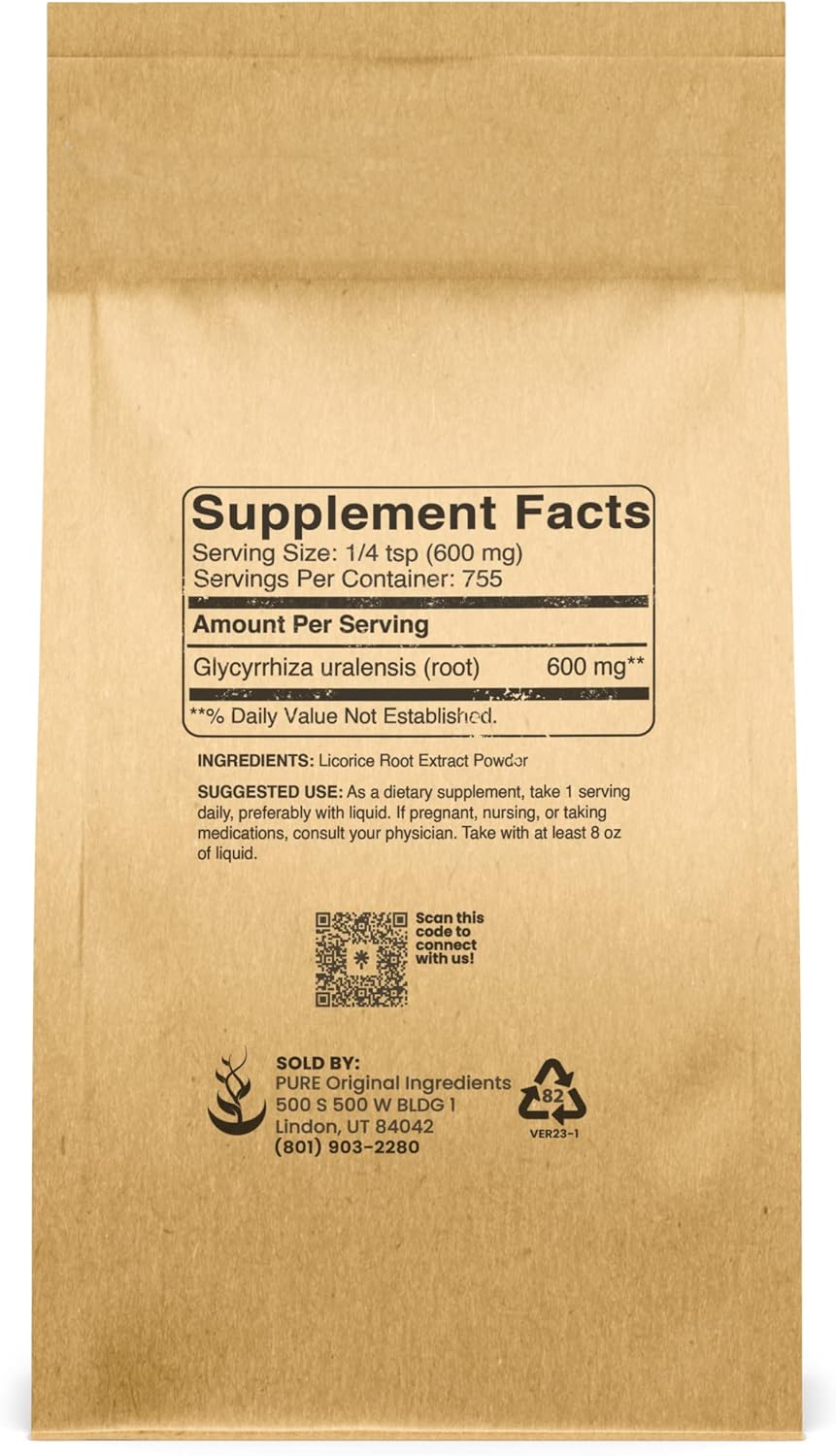 Chasteberry and Licorice Extract Bundle - Non-GMO, Gluten Free, 1 lb Each