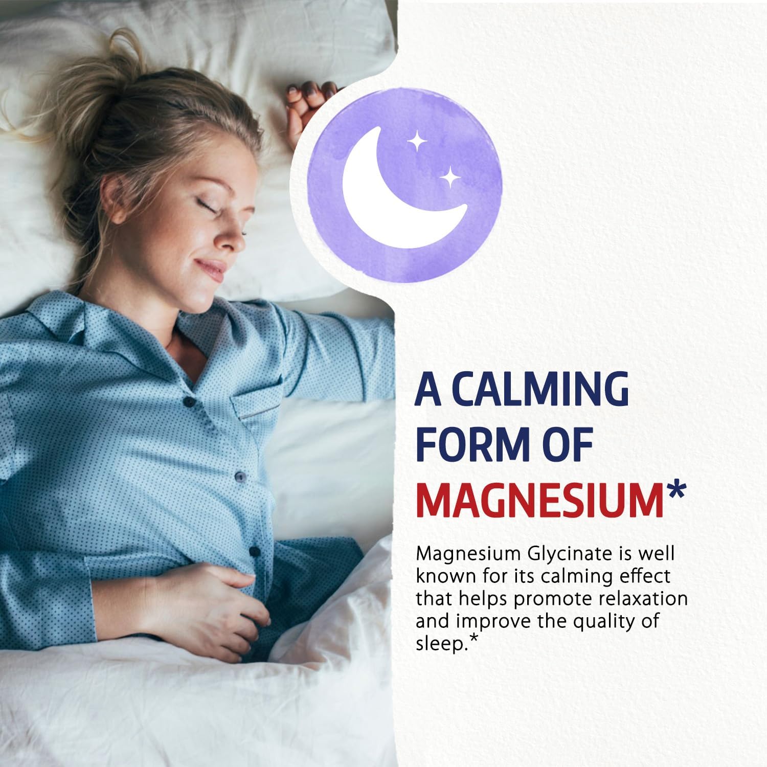 Chelated Magnesium Glycinate Capsules - 210mg Elemental Magnesium, Non-Buffered, Vegan, Supports Nerve, Muscle, and Bone Health - 120 Count