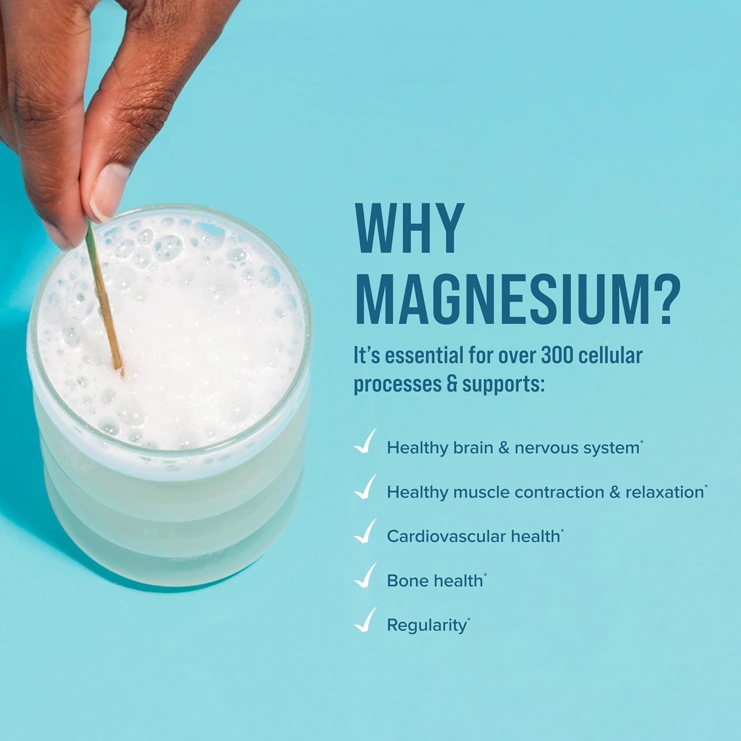 Cherry Flavored Natural Vitality Calm Magnesium Supplement Powder - 16 oz, Gluten-Free, Vegan, Non-GMO