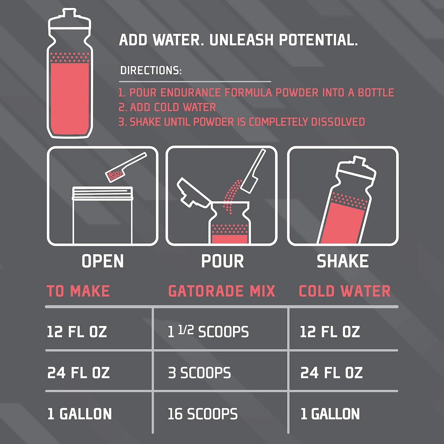 Cherry Gatorade Endurance Formula Powder - 32 Ounce Size for Hydration and Performance Boost