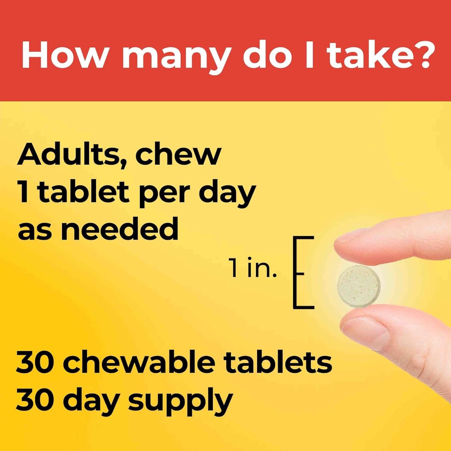Chewable 5-HTP 100mg Supplement for Mood Support - 30 Chewable Tablets - BoostGo Australia