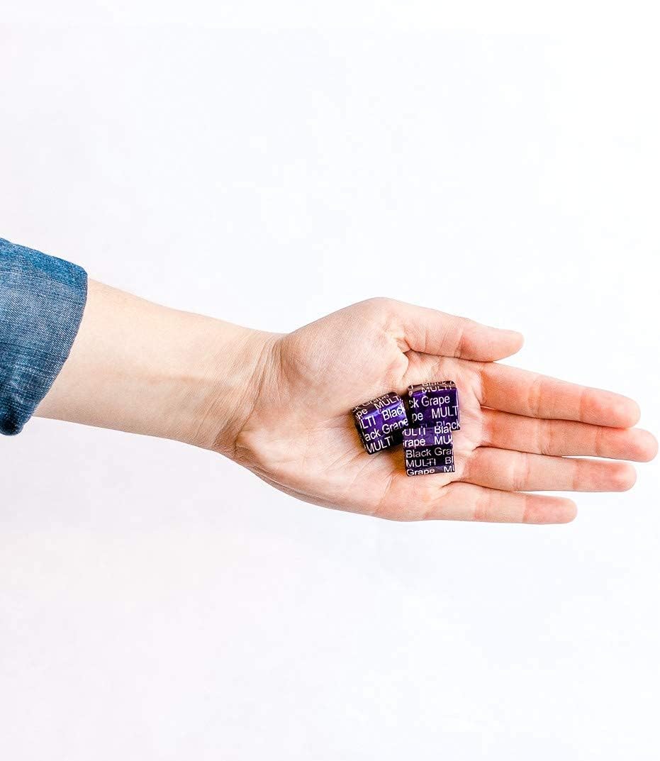 Chewable Bariatric Multivitamin Soft Chews with Folic Acid & Vitamin D3 - Black Grape Flavor - 60 Count