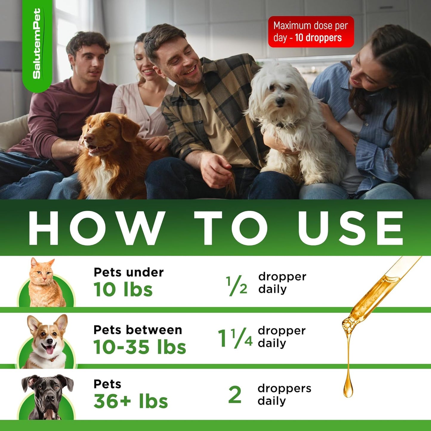 Chicken Flavored Dog Antibiotics Forte Health Supplement for Easy Breathing, Digestion, Urination, Skin & Coat - 2 Oz