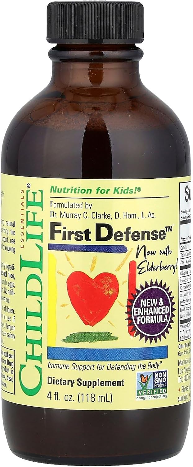 ChildLife First Defense Liquid, 4 Fl Oz - Immune Support for Children