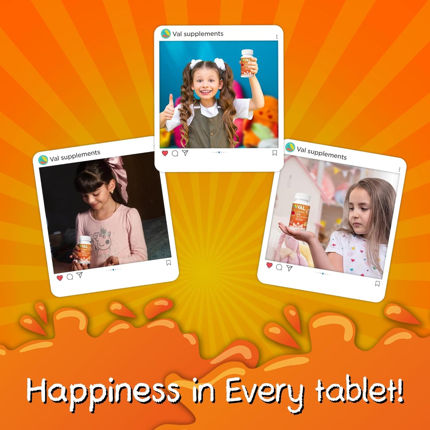 Children's High-Absorption Magnesium Chewable Tablets with Vitamins for Calm, Focus, and Relaxation