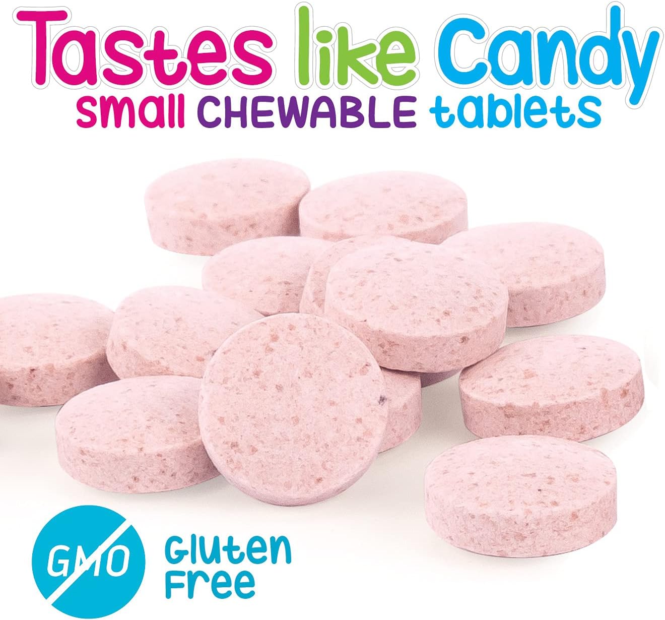 Children's Ultimate Probiotic by Silver Fern Brand - 2 Bottles x 30 Chewable Tablets - Gluten & Sugar Free - DNA Verified - Digestive & Immune Support