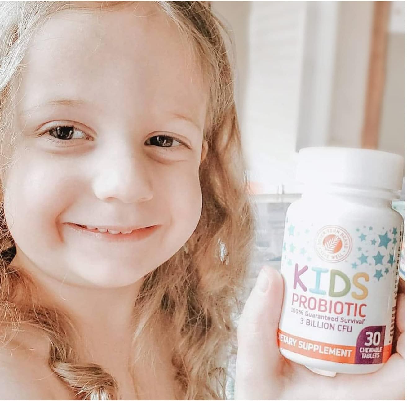 Children's Ultimate Probiotic by Silver Fern Brand - 2 Bottles x 30 Chewable Tablets - Gluten & Sugar Free - DNA Verified - Digestive & Immune Support