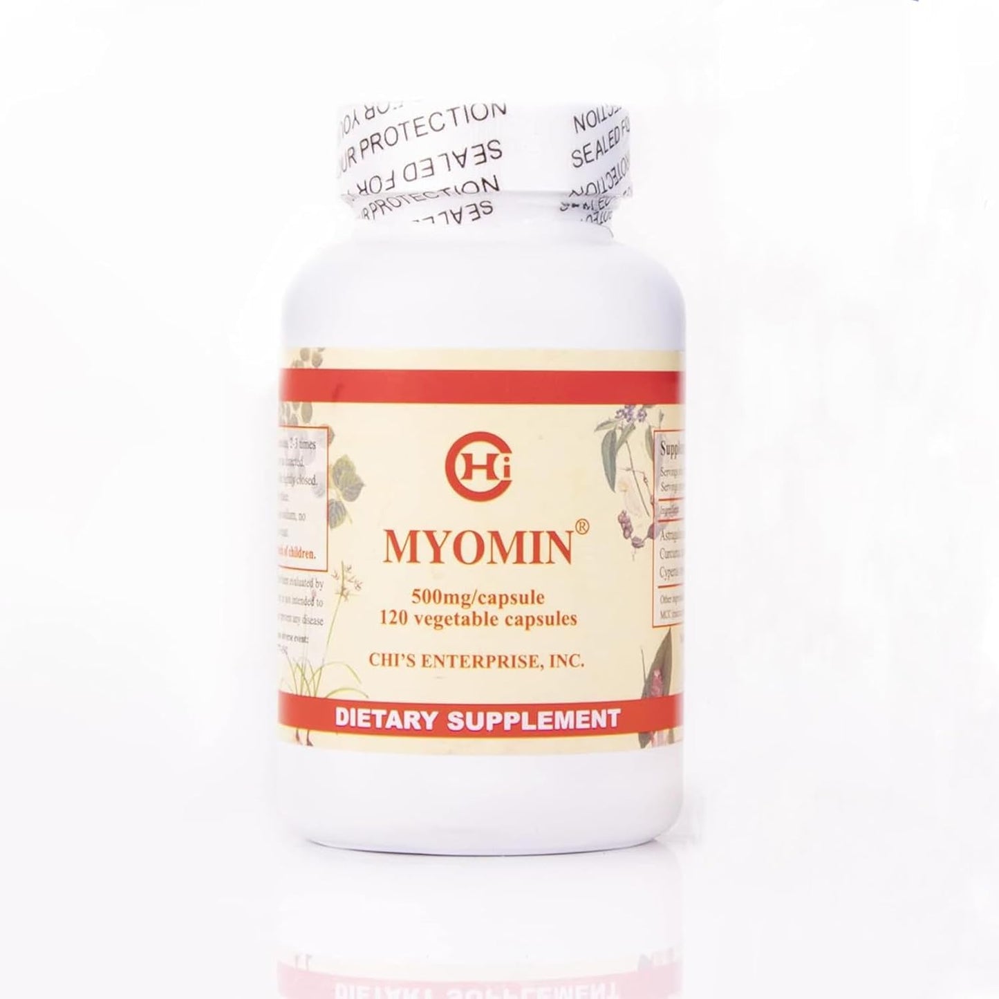 Chis Enterprise 500mg Capsules - 120 Count Bottle