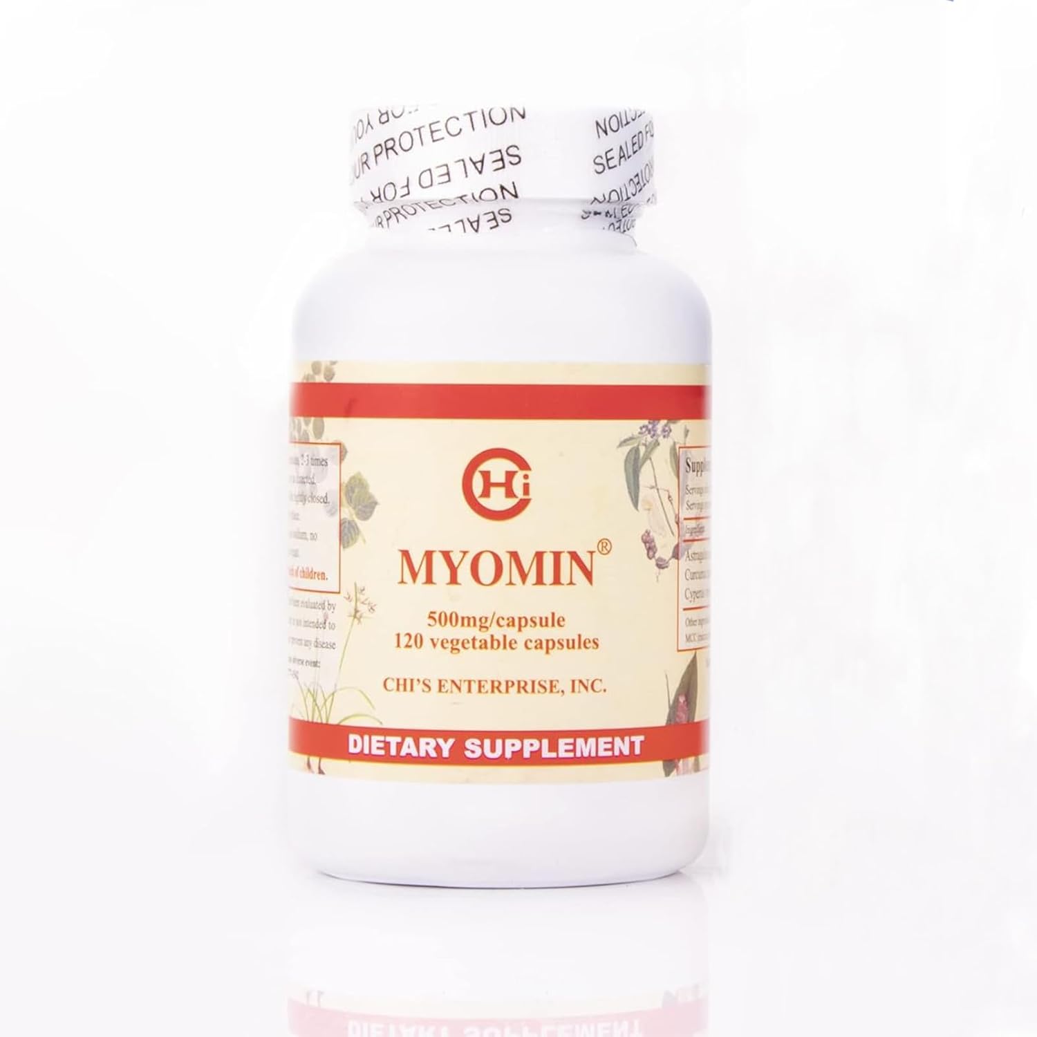 Chis Enterprise 500mg Capsules - 120 Count Bottle