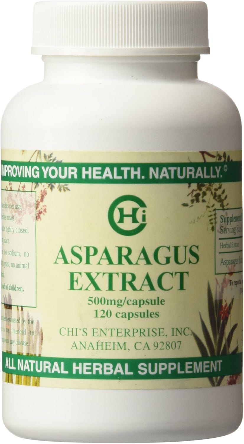Chi's Enterprise Asparagus Extract Capsules - 120 Count