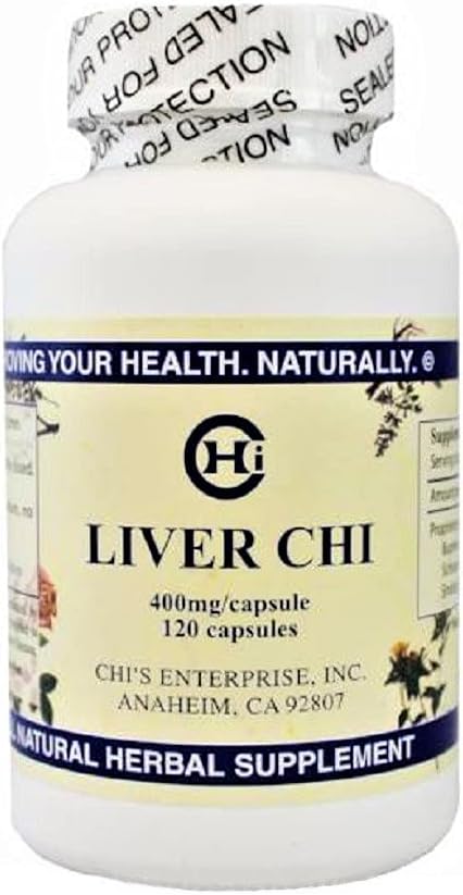 Chi's Enterprise Liver Chi HGB Supplement (120 Capsules) - Supports Liver Health and Overall Well-Being