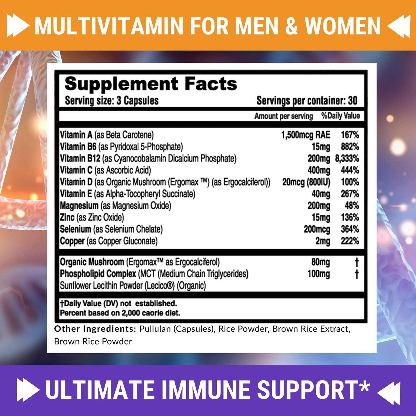 Chlorella and Immune Support Multivitamin Bundle for Fresh Healthcare