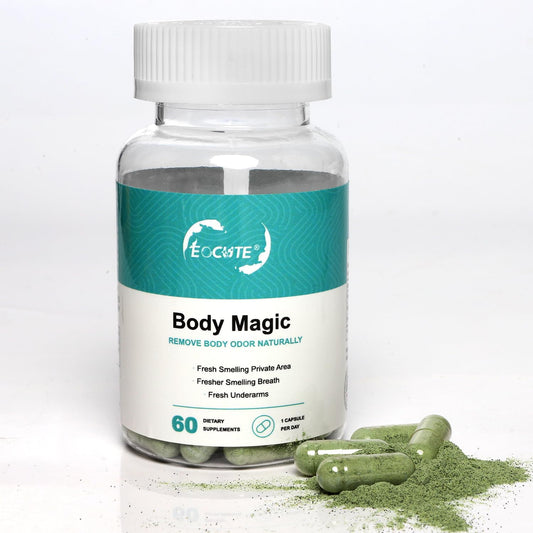 Chlorophyll Capsules - Vegan Detox Supplement for Gut Health, Skin, and Digestion - 60 Capsules