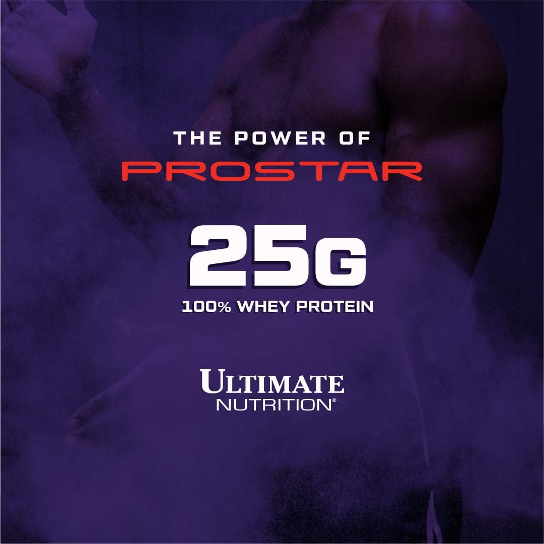 Chocolate Birthday Cake Ultimate Nutrition Prostar Whey Isolate Protein Powder - Low Carb & High Protein Shake for Muscle Gain and Recovery - Keto-Friendly - 5.28 lbs Tub