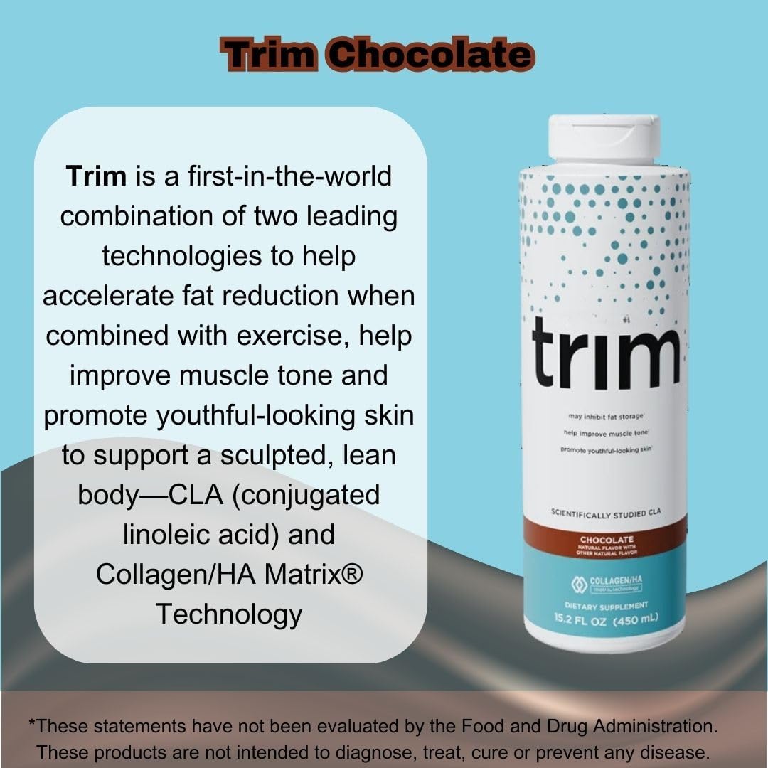 Chocolate Collagen and CLA Liquid Supplement - 15.2 fl oz