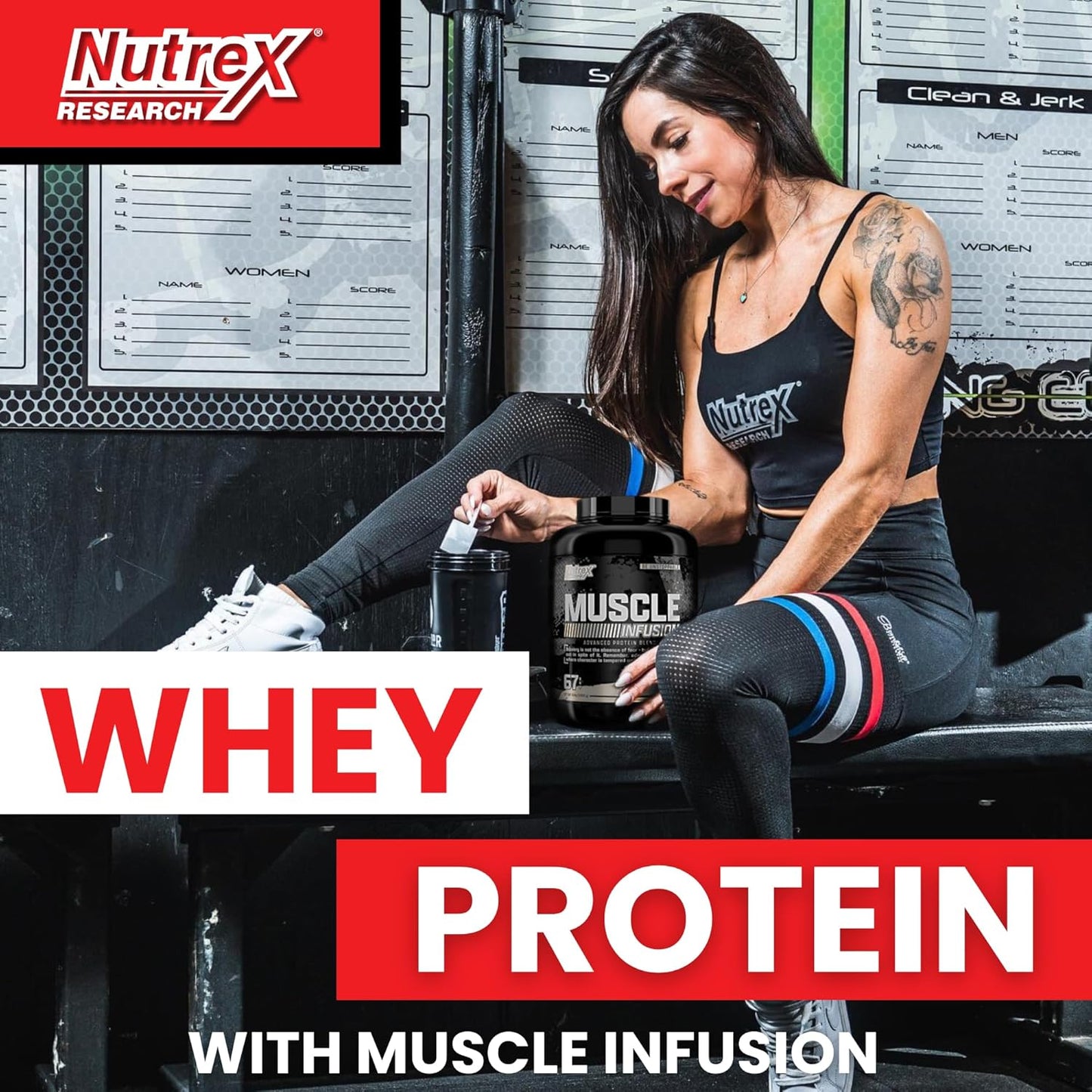 Chocolate Muscle Infusion Whey Isolate Plus Niox Bundle by Nutrex Research: Premium Whey Protein Powder - BoostGo Australia