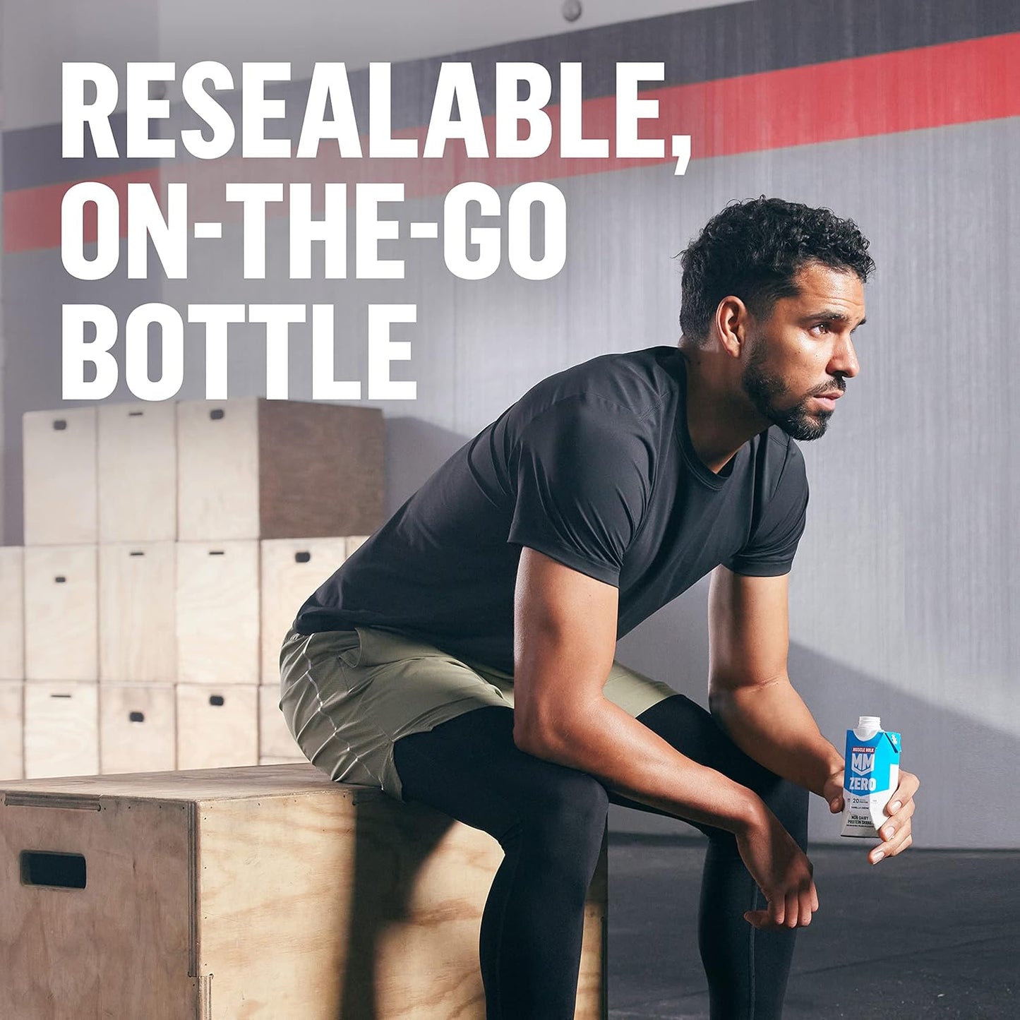 Chocolate Muscle Milk Zero Protein Shake - 12 Pack, 20g Protein, Zero Sugar, 100 Calories, Calcium, Vitamins A, C & D, 4g Fiber, Energizing Workout Recovery Snack