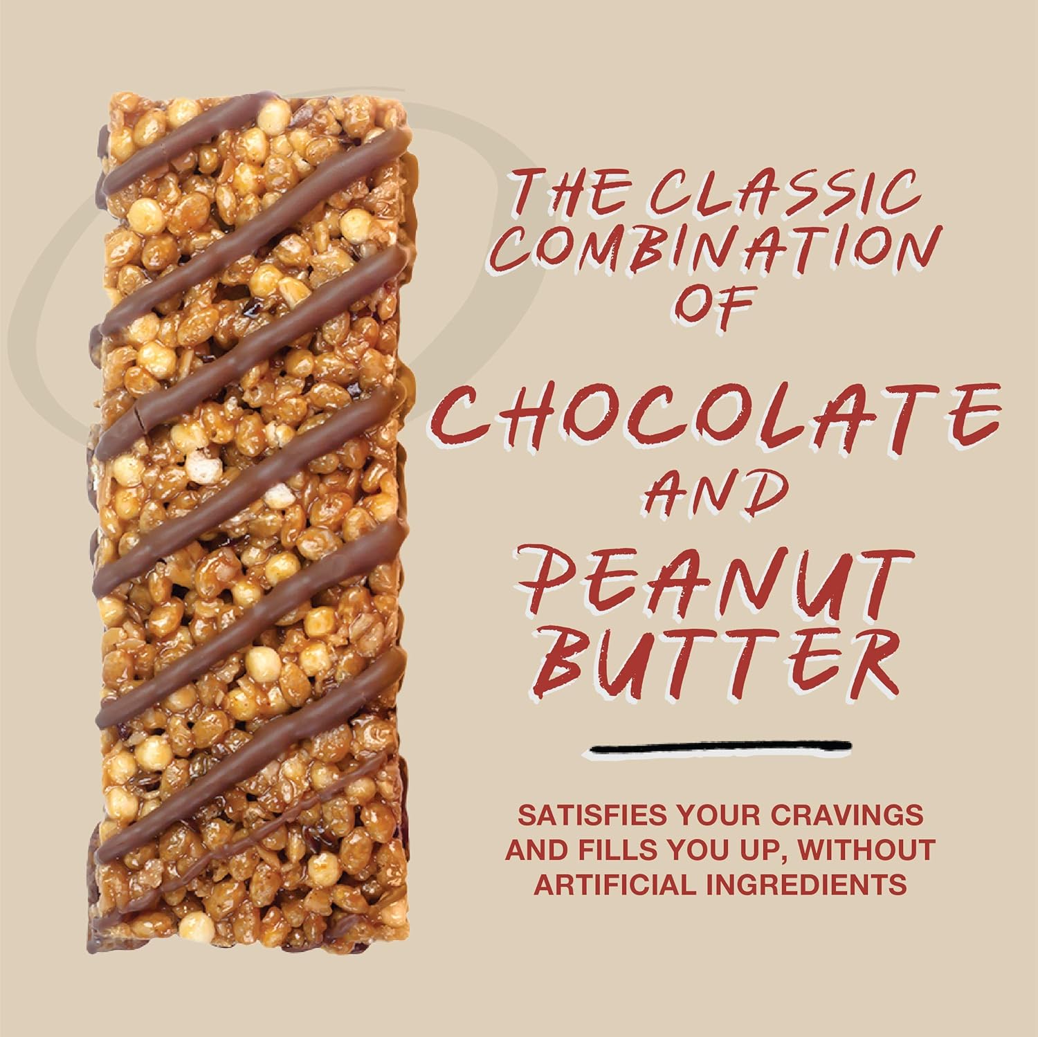 Chocolate Peanut Butter Ready CLEAN Bars - 12-Pack, 15g Protein, 7g Fiber, 6.5g Whole Grains, NON-GMO - 1.83 oz