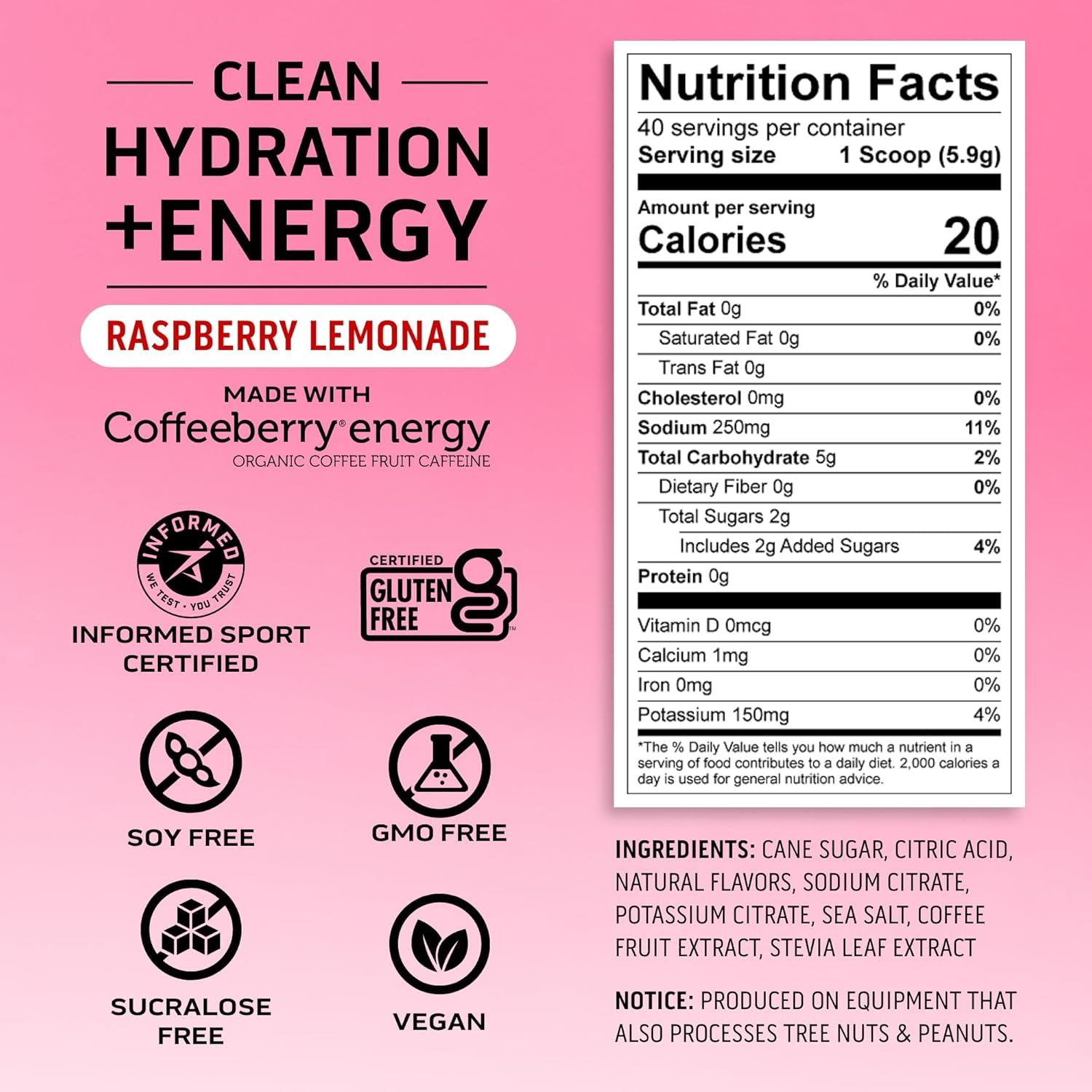Chocolate Peanut Butter Whey Protein Powder + Raspberry Lemonade Electrolytes: Ascent 100% Whey Protein 2 lb & Energy Hydration 40 Servings